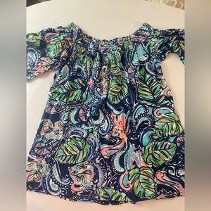 Lilly Pulitzer Off Shoulder Top